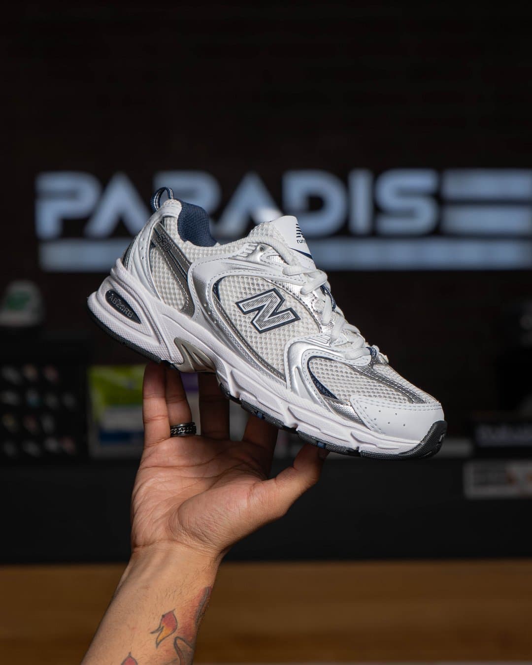 NEW BALANCE 530 WHITE NATURAL INDIGO